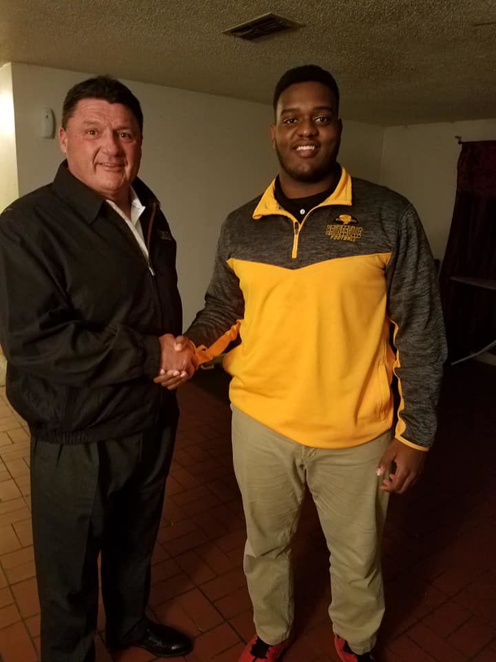 LSU: Orgeron and Evans